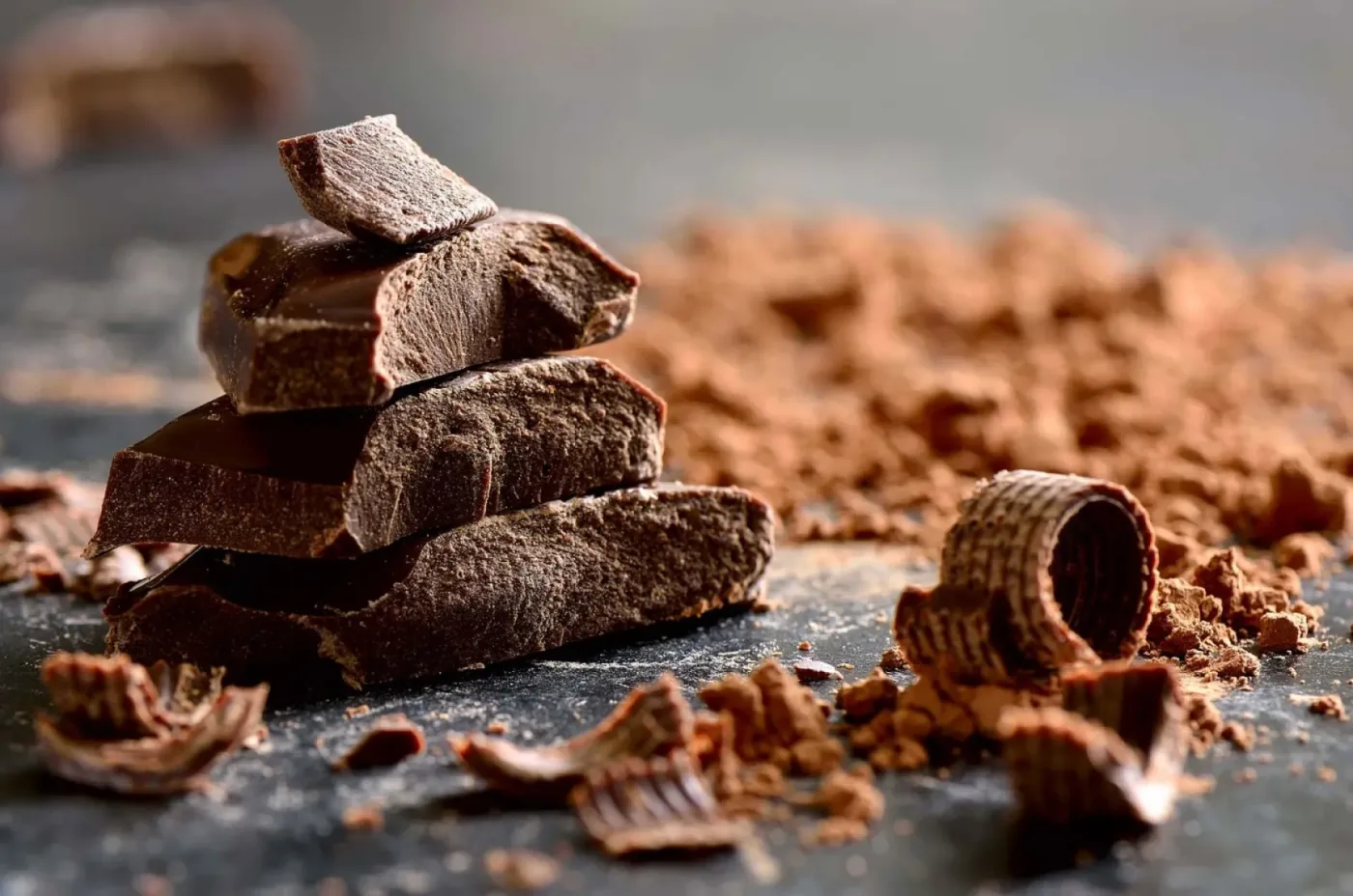 Travail du chocolat au laboratoire de Nicolas le Pâtissier